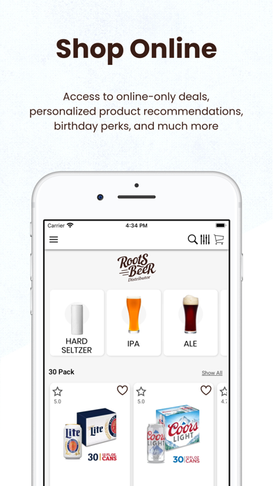 Roots Beer Distributor Screenshot