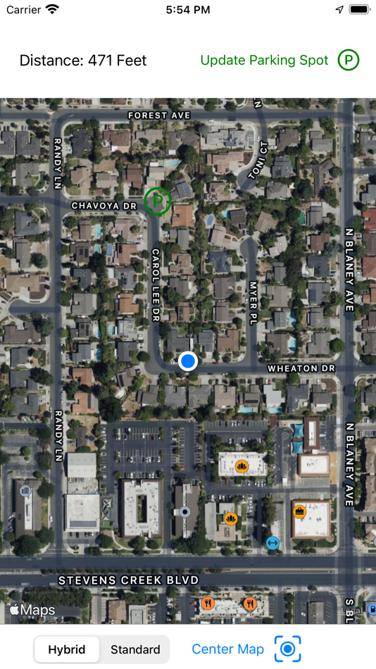 #4. Mark Your Parking Spot (iOS) 由: William Hause