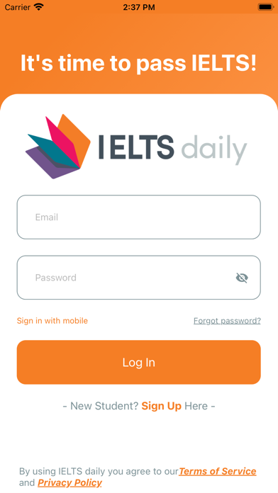 IELTS daily Screenshot