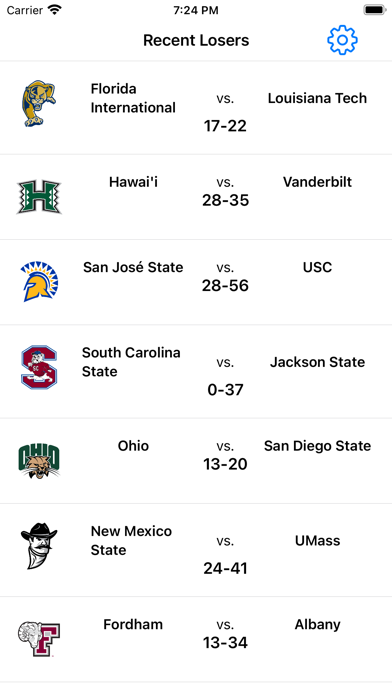 Score Losers Screenshot
