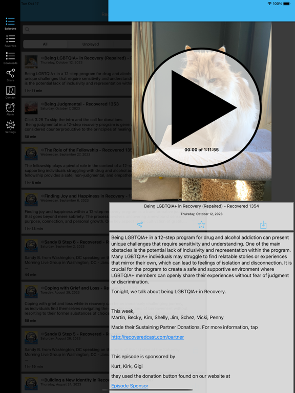 Screenshot #5 pour Recovered Podcast