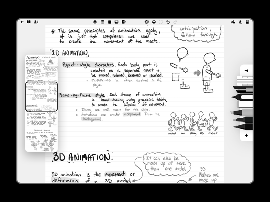 Flow: Sketch, Draw, Take Notes iPad app afbeelding 1