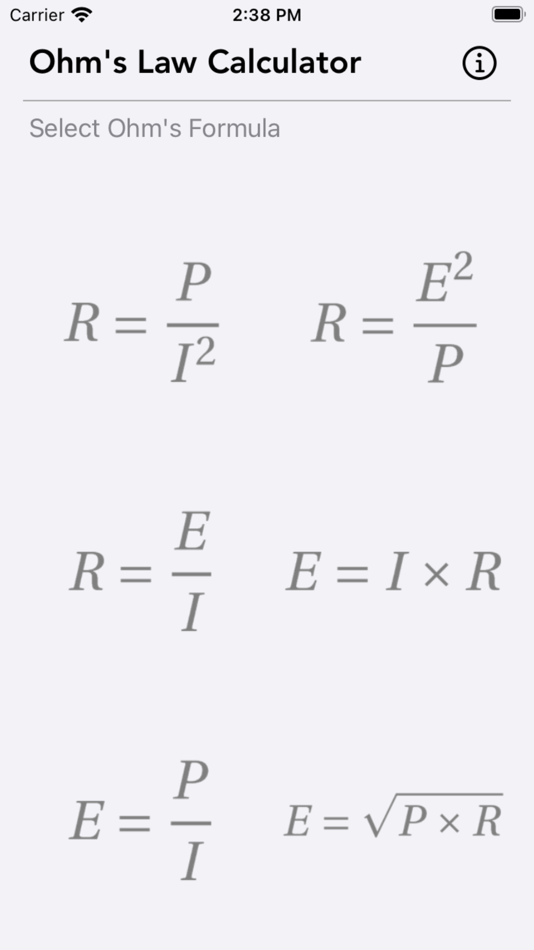 #2. Ohm Law Calculator (iOS) 由: Nitrio