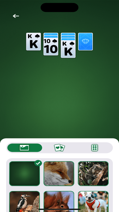 Relaxed Solitaire for junior Screenshot