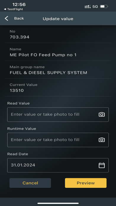 K-Fleet Maintenance Screenshot