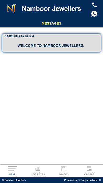Namboor Jewellers Screenshot