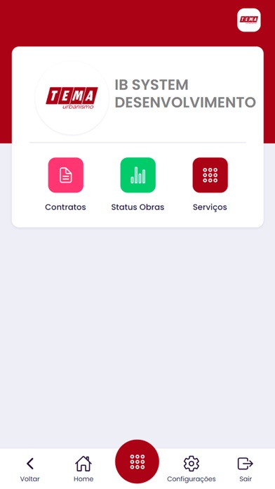 Tema Urbanismo - Área Cliente Screenshot