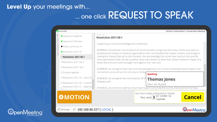 OpenMeeting Member App