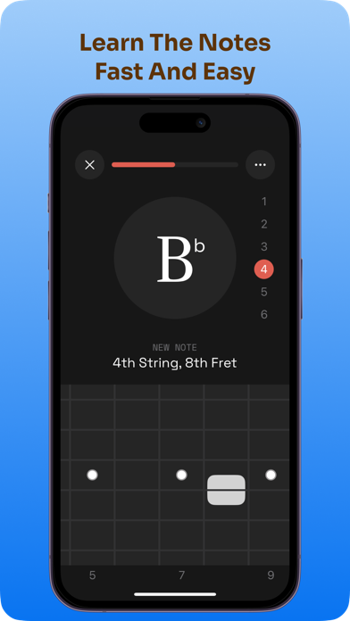 Fret Pro Guitar Notes Trainer Screenshot