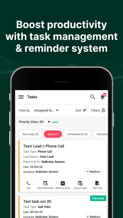 Univw-NB: Mobile CRM Tool App screenshot-4