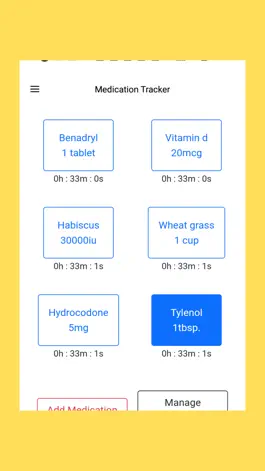 Game screenshot Medication Tracker App hack