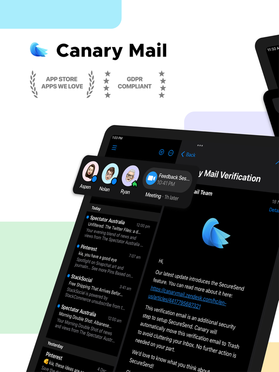 Screenshot #4 pour Canary Mail