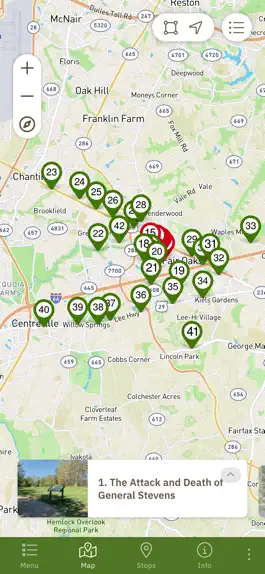 Game screenshot Ox Hill Battlefield Tour Guide apk