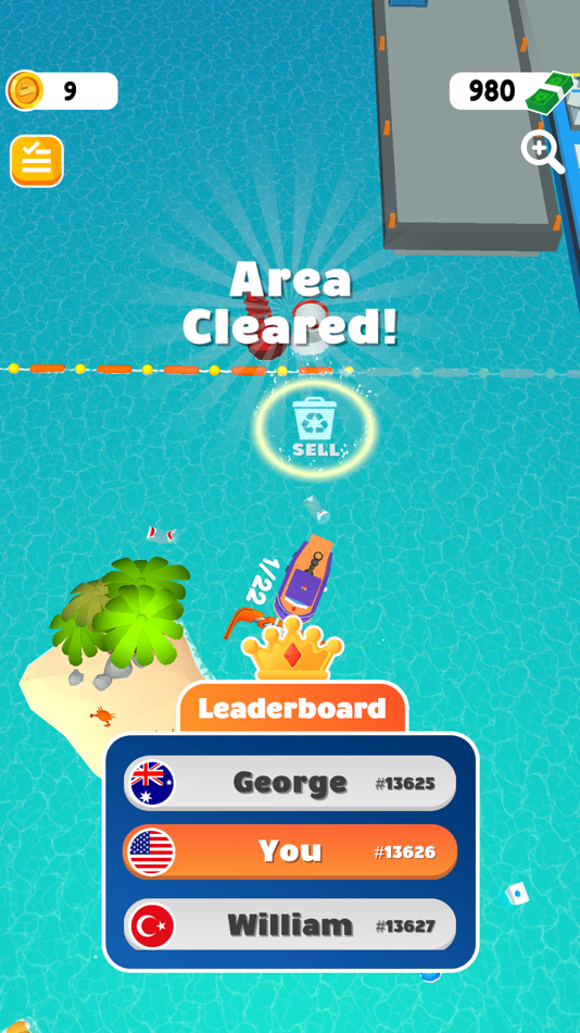 #9. Clean the Sea! (iOS) 由: Backpack Games