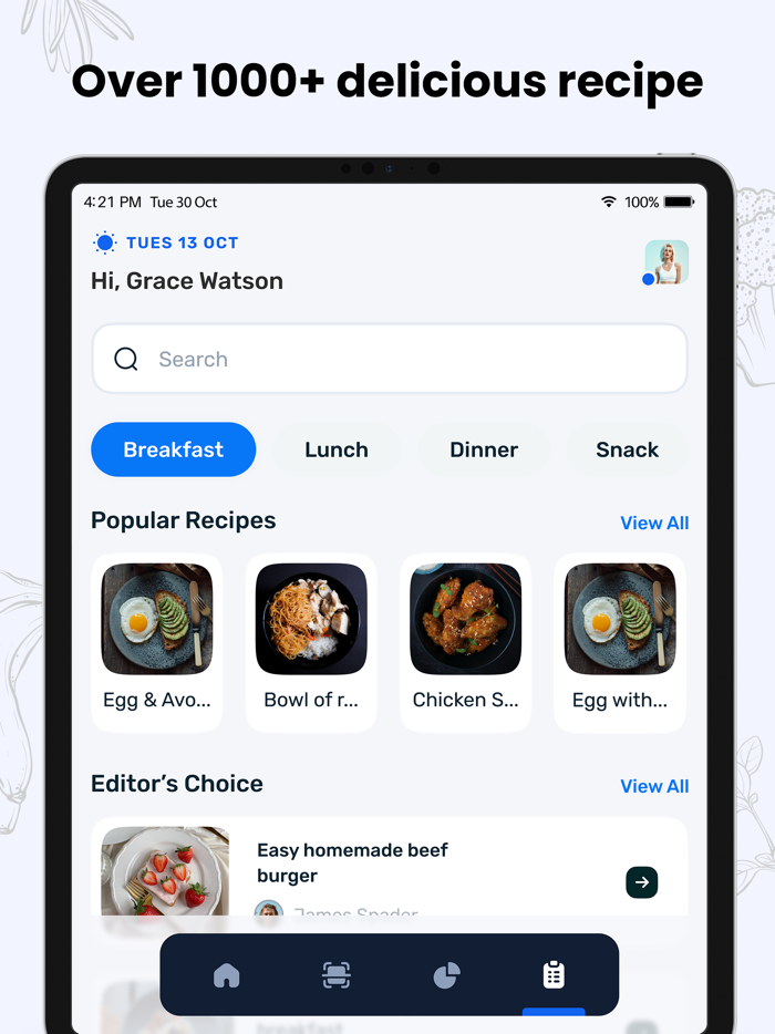 Calorie Counter Diet Planner