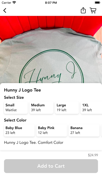Hunny J Boutique Screenshot