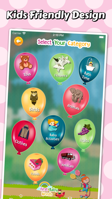 First Baby Words for Toddler Screenshot