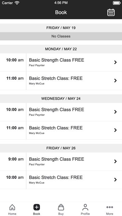 Gym SRQ Screenshot