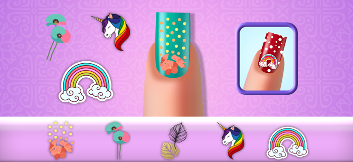 Nail Art Acrylic Makeup Salon