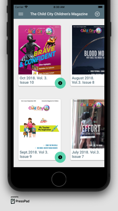 The Child City Kid's Magazine Screenshot