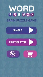 word frenzy brain puzzle game iphone screenshot 1