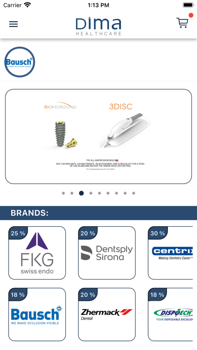 Dima Health Care Dental Screenshot