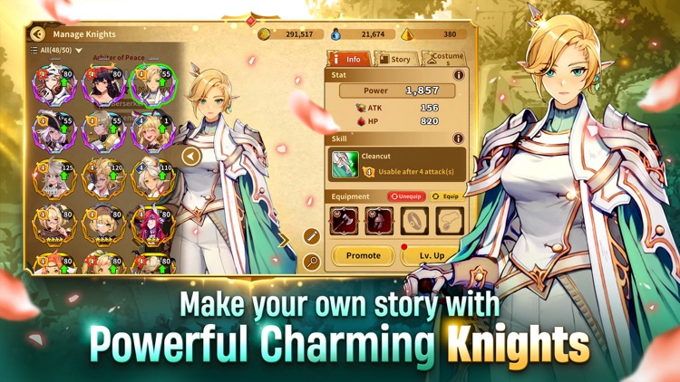 Master of Knights- Tactics RPG screenshot-4