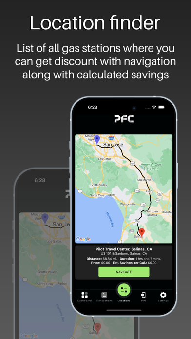 Pro Fuel Card Screenshot