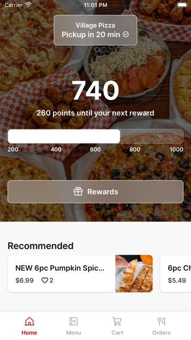 Village Pizza LLC Screenshot