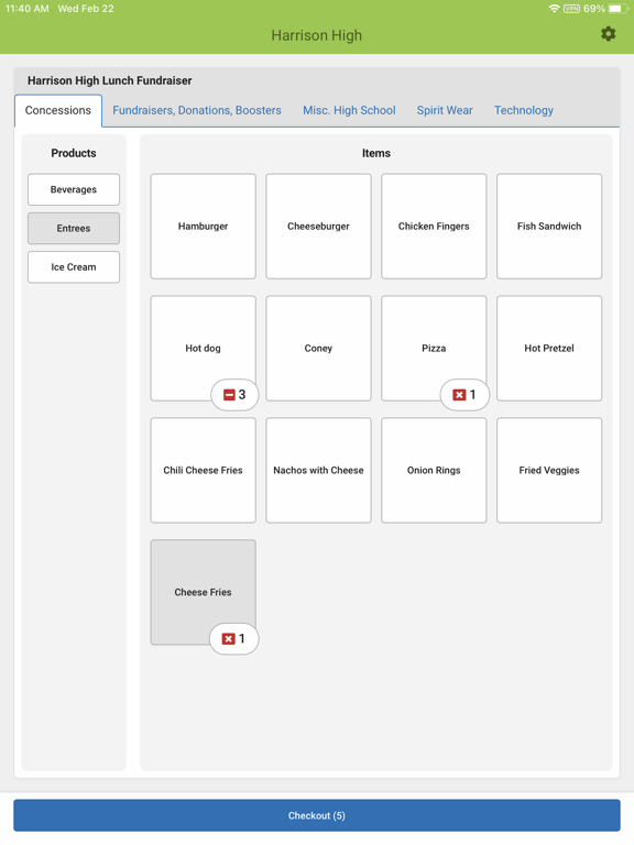 App screenshot