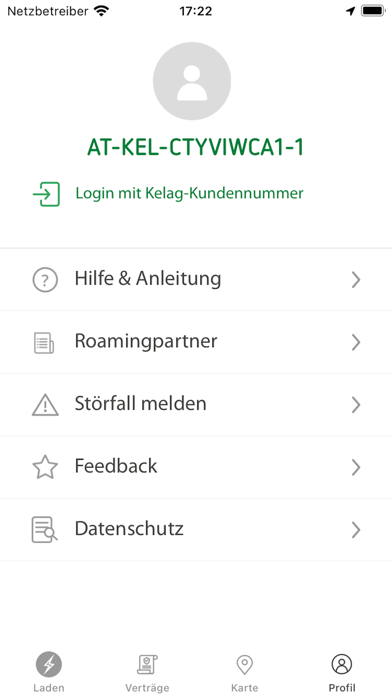 Kelag-Mobility-App Screenshot