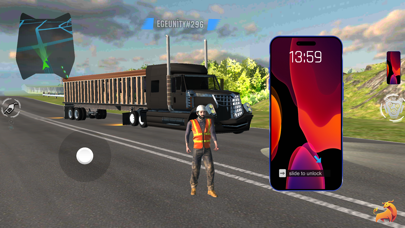 Highway Truck Simulator Game Screenshot