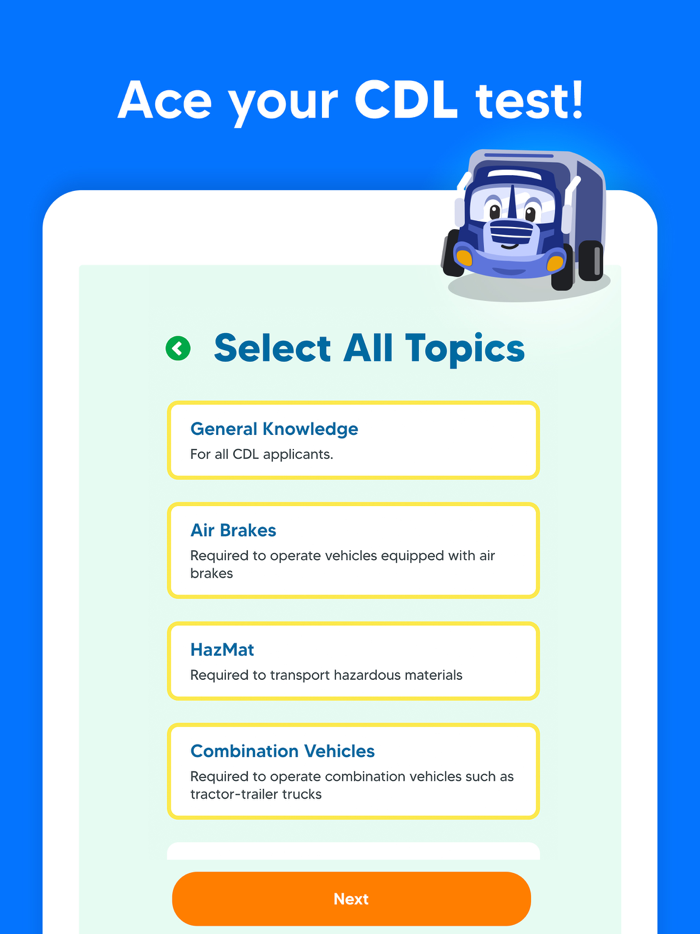 CDL Prep Practice Test 2023