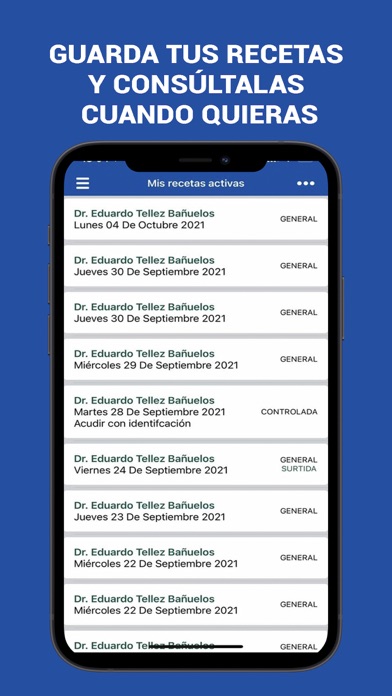 Dulol Pacientes Screenshot