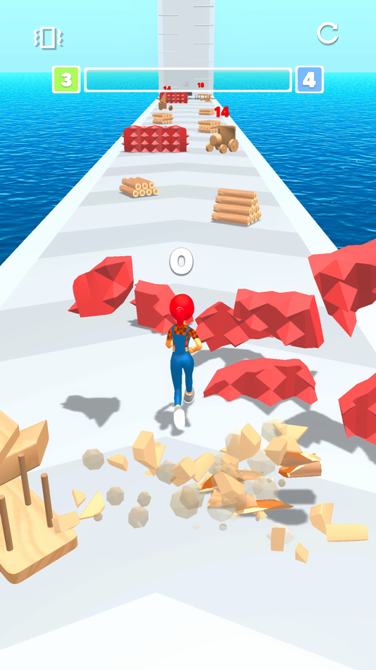 #5. Timber Stacker (iOS) 来自: omer cetin