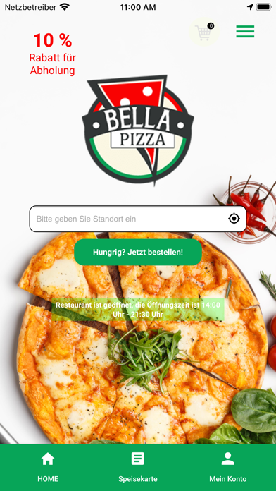 Bella Pizza Würselen Screenshot