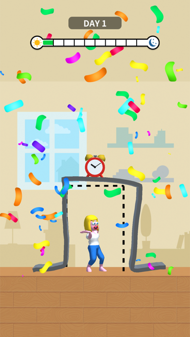 Unlucky girls - puzzle game Screenshot