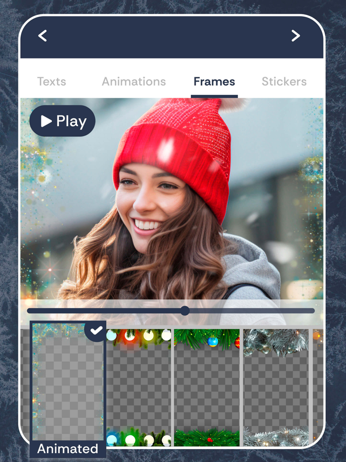 Animated frames - Snow Effects