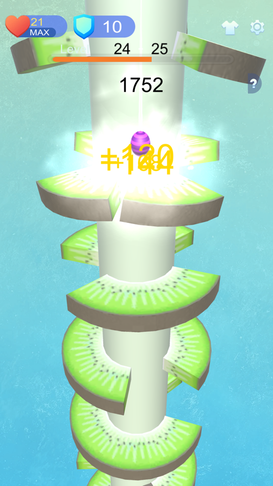 #2. Stacky Ball (iOS) Podle: Beijing Popeach Network Technology Limited