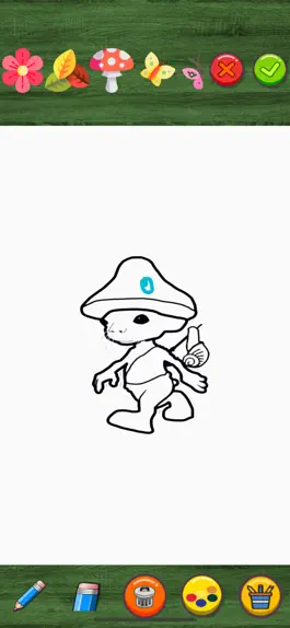 Game screenshot cat Smurf Coloring mod apk