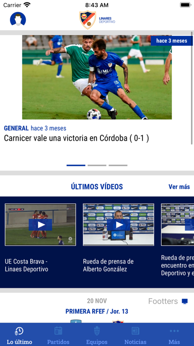 Linares Deportivo Screenshot