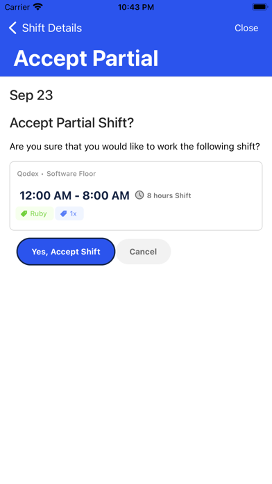 DemandWorkforce - Staffing Screenshot