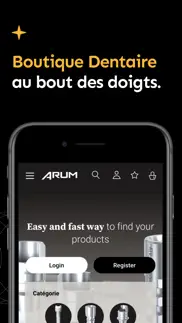 arum shop iPhone Captures Décran 2