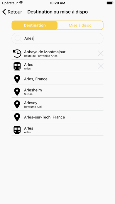 César - Chauffeur privé Screenshot