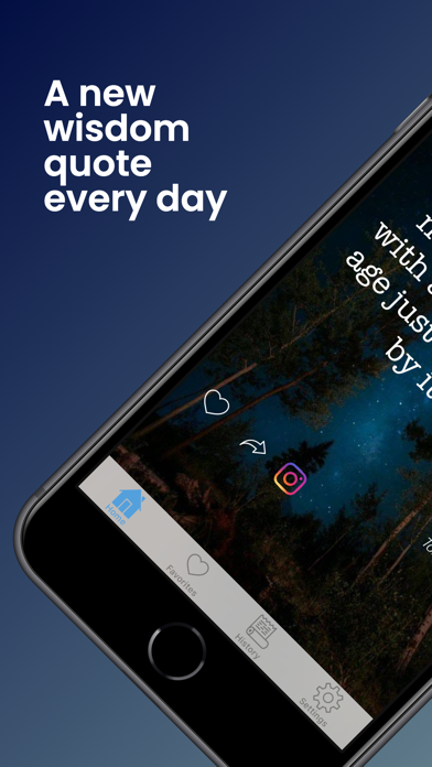 Daily Wisdom Quotes Screenshot