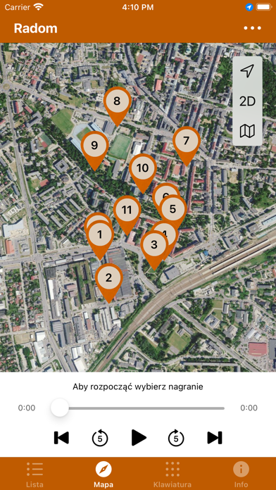 Historia Radomskich Plant Screenshot