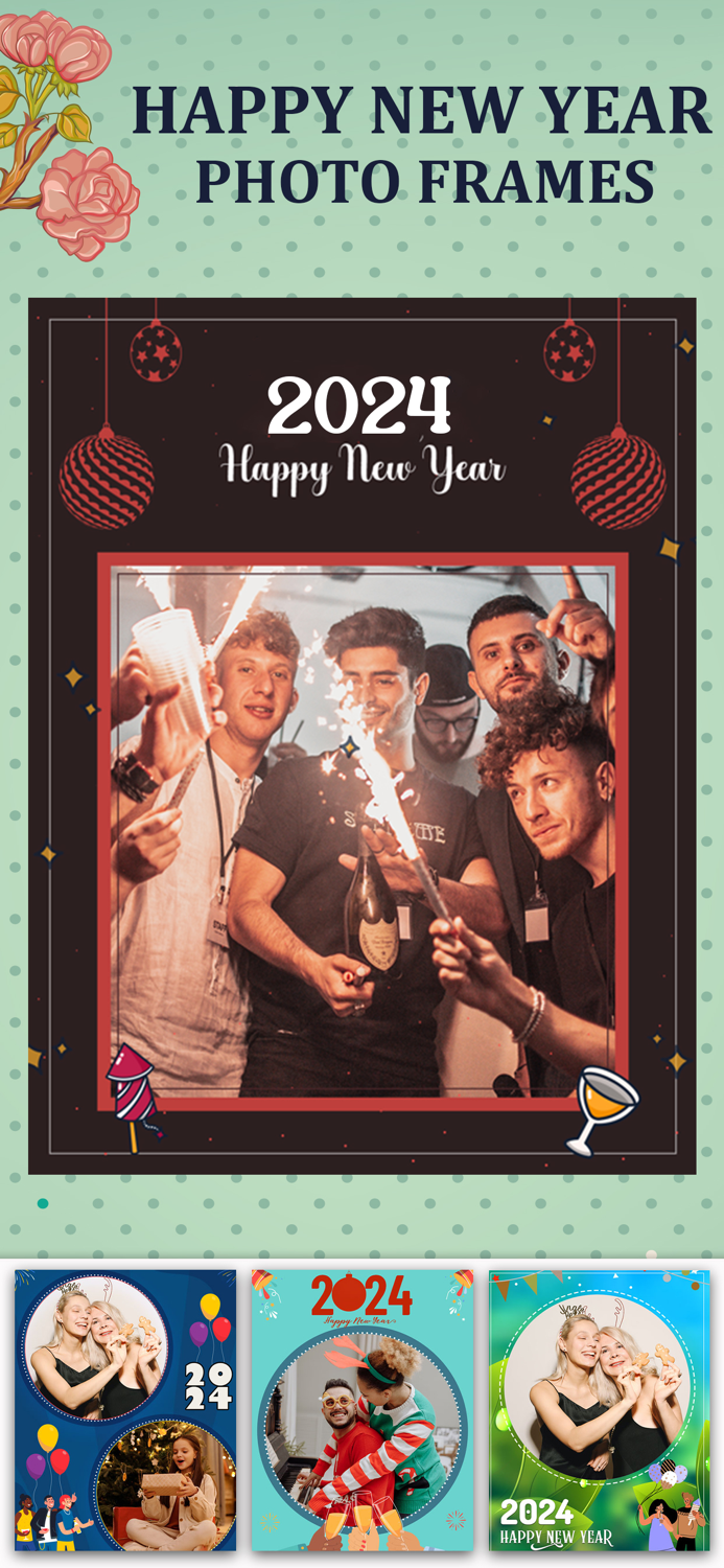 New Year Frames Photo Editor