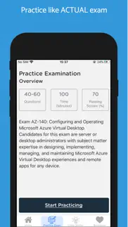 azure az-140 updated 2024 iphone screenshot 3