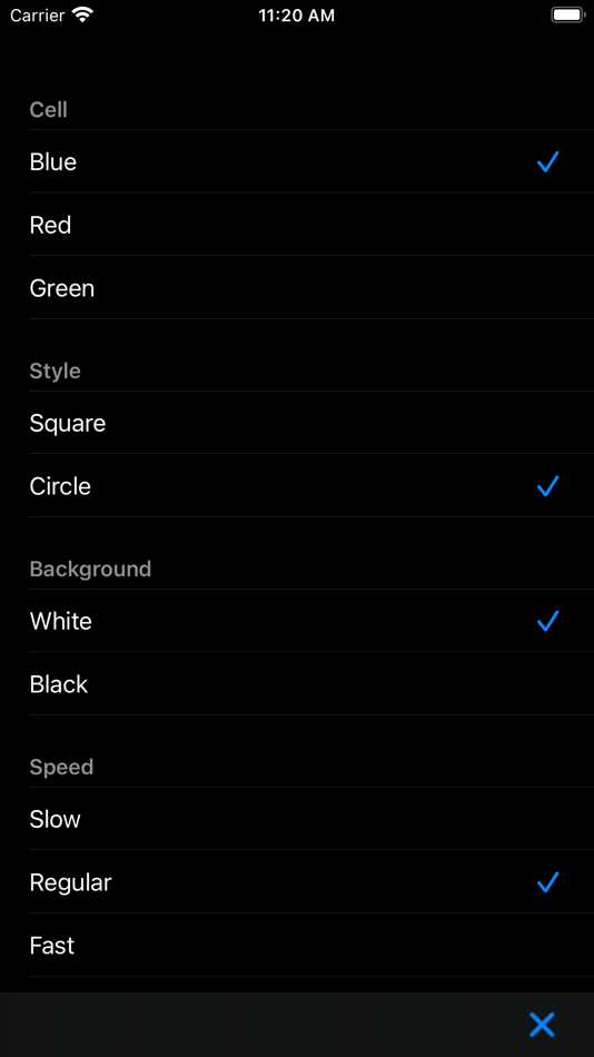 #2. Game of Life Cellular Automata (iOS) 由: Nathan Pool