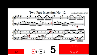 Read Bach Sheet Music Screenshot